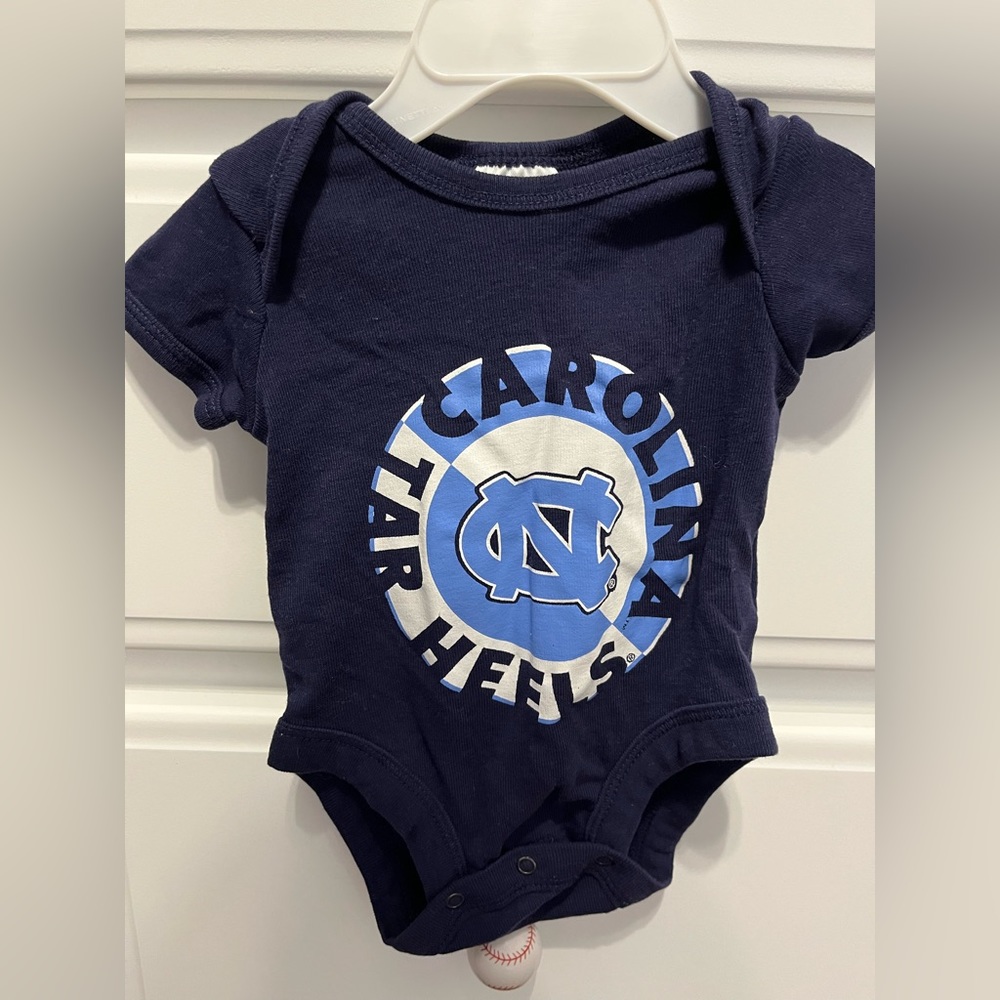 0-3 month Carolina onesie
